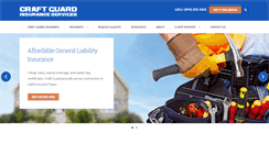 Desktop Screenshot of craftguardinsurance.com